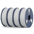 Matte PLA Filament 1.75mm, 4kg(8.8lbs) SUNLU 3D Printer Filament, Matte Surface Texture, No Clogging, Less Brittle, White 4 Pack by YOOPAI