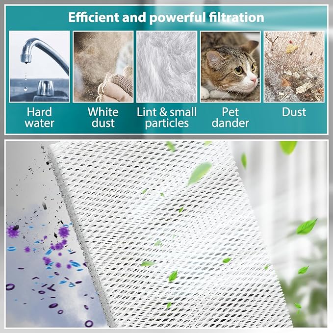 HASMX 2-Pack HC26E1004 Humidifier Filter Replacement Pads for Honeywell HE260B, HE265A, HE265B, ME360, HE360A, HE360B, HE365A, HE365B Humidifier Wicking Filters - Dimensions: 10" x 13" x 1-5/8" - Image 6