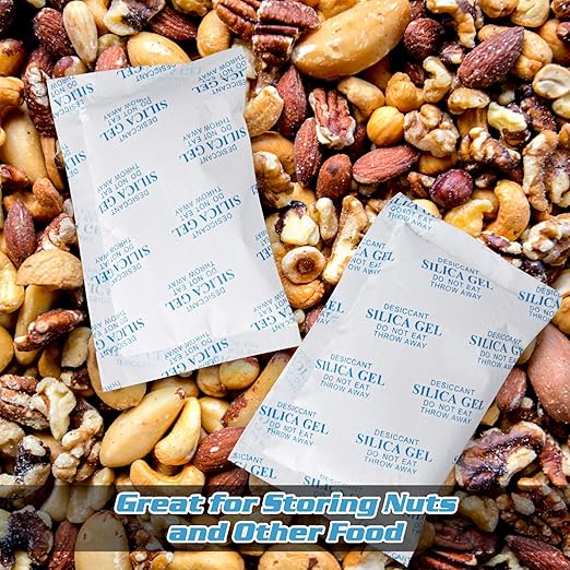 SurpOxyLoc 500 Gram(1Pack) Food Grade Silica Gel Packs Dessicant Packets for Moisture Control,Cobalt Chloride Free Moisture Absorbers for Food Storage - Image 5