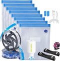 3D Filament Storage Bags with Electric Pump, Dust Proof, Humidity Resistant, Perfect for 3D Printer Filament Storage (20 Bags & Filament Holder & Electric Pump) by Homyland