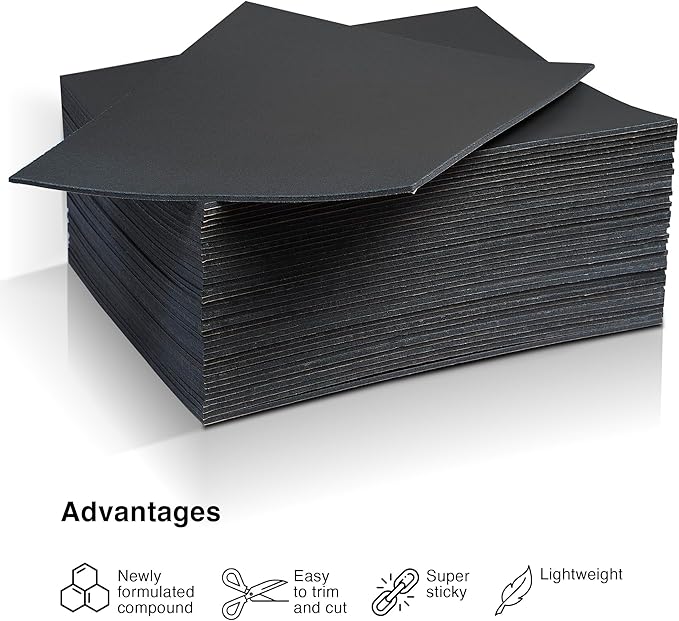 Siless Liner 157 mil (4 mm) 51 sqft Car Sound Deadening Closed Cell Foam & Heat Insulation mat - PE Foam Sound Deadener Material & Heat Barrier - Image 4