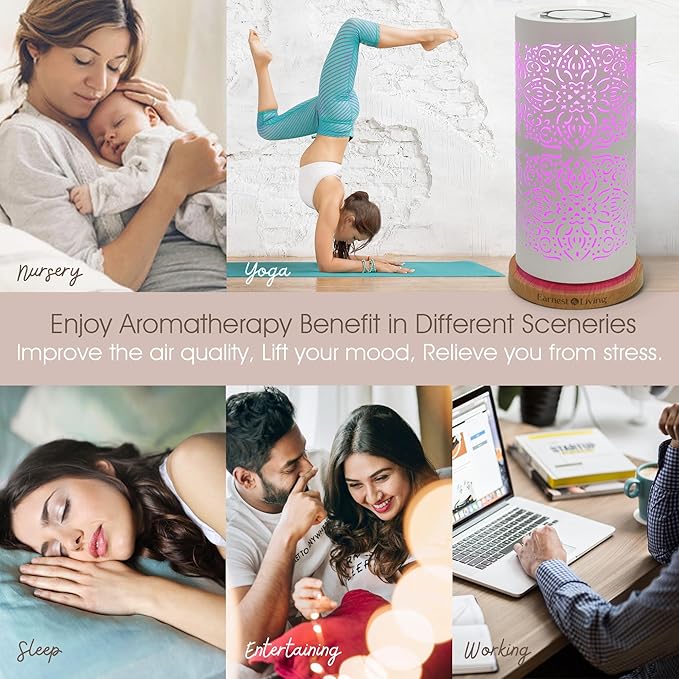Earnest Living Waterless Diffuser 100ml Nebulizing Diffusion System for Studio Home Office Hotel Spa - Image 7