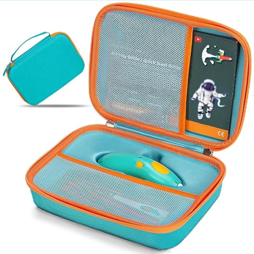 Case for 3Doodler Start+ Essentials (2023,2024) 3D Pen Set for Boy & Girls, Art Activity Set Storage for Educational STEM, Carrying Case for 3D Printing Filament Refill and USB Cable (Box Only) by NIFUYOP