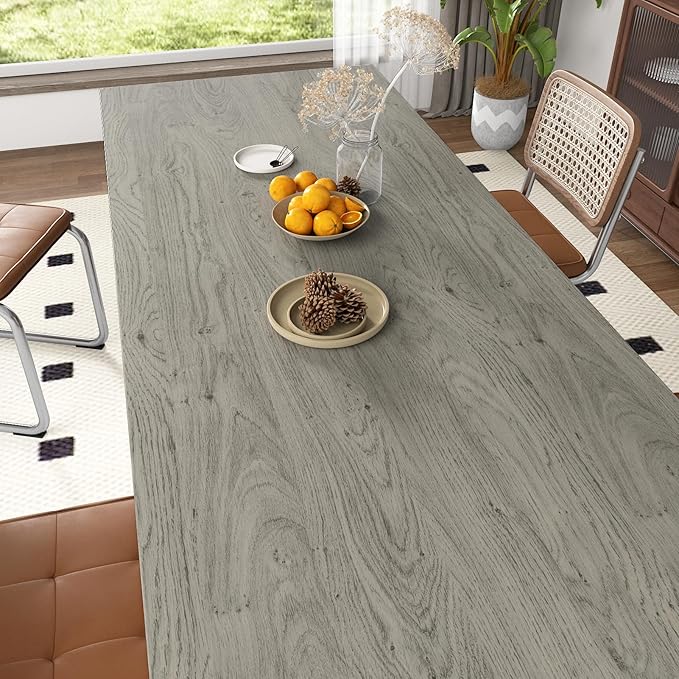 WESTICK Wood Grain Contact Paper Peel and Stick Wood Wallpaper for Cabinets Removable Rustic Wood Grain Contact Paper for Countertops Waterproof Furniture Drawers Liner Bathroom Walls 15.8" x 78" by WESTICK