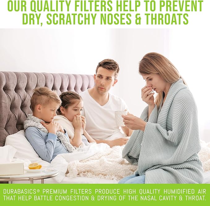 Durabasics Filter Replacements for Honeywell Filter humidifier Filter T, 4 Pack, Compatible with HFT600 Honeywell Humidifier Filter, HEV615 & HEV620, Filter HFT600 & Filter T - Image 7