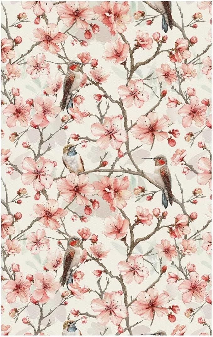 Slip Cover for Recliners Hummingbird Floral Print Anti-Slip Headrest Protector for Sofa Wear Resistant Protective Cover for Sofa Couch Dust-Proof Furniture Slipcover for Headrest - Image 7