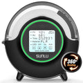 SUNLU Official Filament Dryer S2, 70℃ Max Temperature, Built-in Circulation Fan, 3D Printer Filament Storage Box Filament Dehydrator, Nylon TPU PLA PETG ABS 3D Printer Filament Dryer Box (Black) by SUNLU