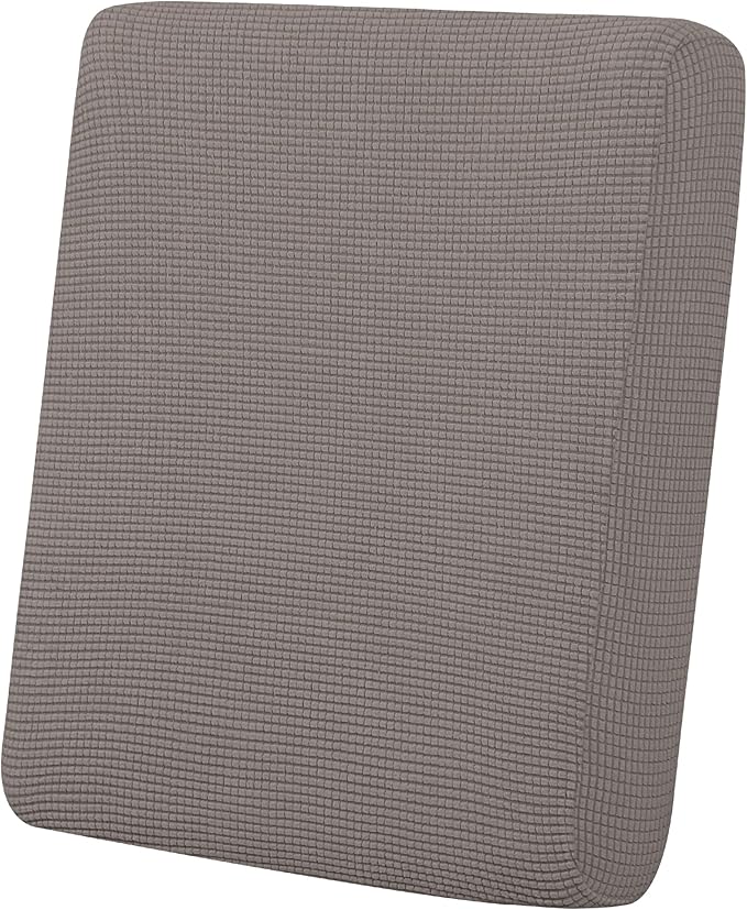 Easy-Going Stretch Cushion Cover Sofa Cushion Furniture Protector Sofa Seat Sofa slipcover Sofa Cover Soft Flexibility with Elastic Bottom(Chiar Cushion,Taupe) by Easy-Going