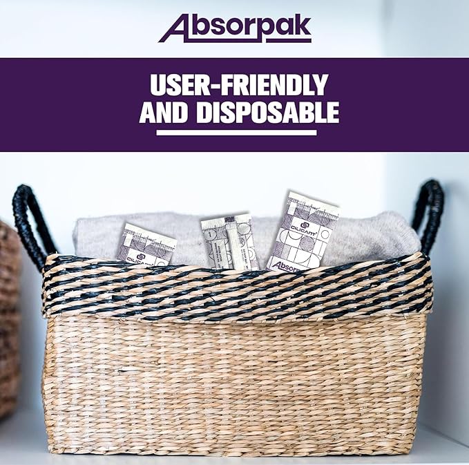 CILICAnt Absorpak Desiccant Pouches - 200 pcs Pack, Moisture Absorbers for Shoes, Jewelry, Clothes or Electronics, Ideal for Households, Food Pantries, Dried Food, Pet food, for Moisture, Medium - Image 3