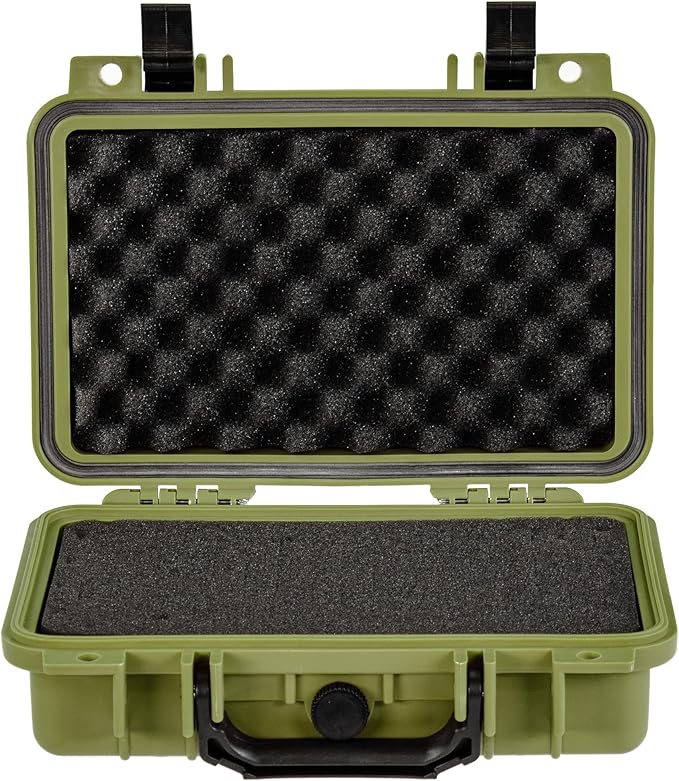 Eylar Protective Gear and Camera Hard Case Waterproof Dry Box with Foam 11.6 Inch 8.3 Inch 3.8 Inch (OD Green) - Image 4