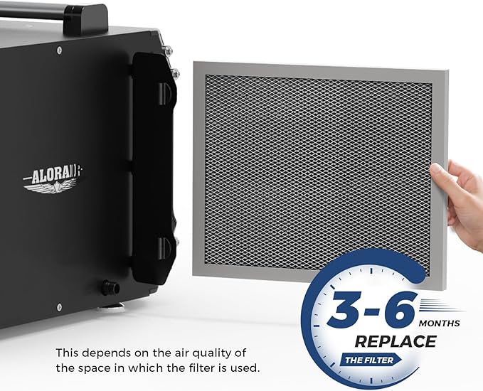 ALORAIR MERV-1 Filter Replacement Set for Crawl Spaces Dehumidifiers Galaxy 60 / Galaxy 60P / Galaxy 85P - Image 5