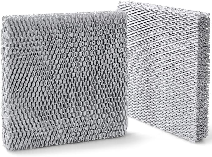 Water Panel 10 Humidifier Filter Pad Replacement for Aprilaire 110 220 500 500A 500M 550 550A 558; Furnace Water Filter; Honeywell HC22P HE100 HE100A HE150 HE150A Whole House Humidifiers (2 Pack) by Alocs