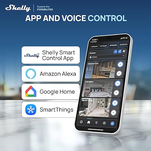 Shelly BLU H&T Display ZB Black, Bluetooth & Zigbee Operated Temperature & Humidity Levels Sensor, E-Paper Display, Home Assistant, Alexa, Google Home, Real-Time Monitoring, Long-Life Battery - Image 6