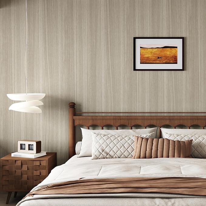WESTICK 24" x 394" Large Wood Contact Paper for Countertops Waterproof Neutral Wood Wallpaper Peel and Stick Kitchen Countertop Contact Paper Self Adhesive Wooden Vinyl Wrap for Tables Cabinets Walls - Image 5