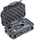 Evergreen 56 Waterproof Dry Box Protective Case with Pick & Pluck Foam - Travel Safe/Mil Spec/USA Made - for Cameras, Phones, Camping, Fishing, Hiking, Water Sports, Knives, Survival (Black) by EvergreenCases