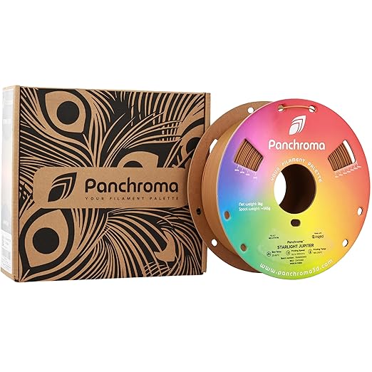 Polymaker Panchroma Bronze Color Changing PLA, 1.75mm, 1KG, Glitter Starlight Jupiter 3D Printer Filament, Hides Layer Lines, Easy to Print, Tangle Free, AMS Compatible, Works with Most FDM Printers - Image 9