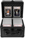 Graded Card Case - Aluminum Alloy Graded Card Storage Box Compatible with 40 Card Slabs, Sports Trading Card Case Fits PSA, CSG, BGS by OUUTMEE