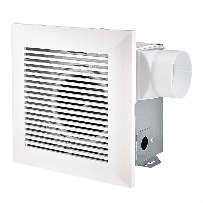 Amazon Basics AB-BV101 Air Ventilation Fan, Exhaust Fan, 70 CFM / 2.0 Sones, White - Image 4