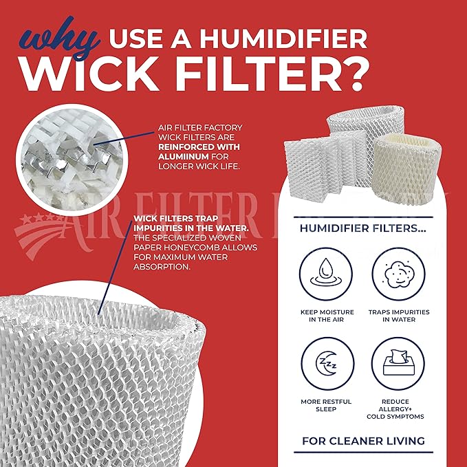 Air Filter Factory Replacement For Sears Kenmore 14906 Humidifier Wick Filter - Image 6