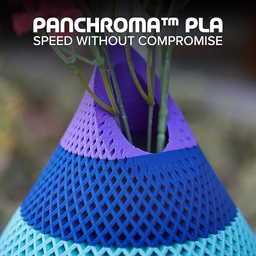Panchroma PLA Blue 3D Printer Filament, 1.75mm, 1kg Spool, Easy to Print, High Speed Printing, Tangle Free, AMS Compatible, Perfect for Toys, Decor, Miniatures, Models & Cosplay - Image 2
