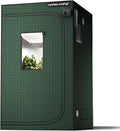 MARS HYDRO 4x4 Grow Tent Pro,48"x48"x80" 2000D Thickened Polyester Canvas & High Reflective Mylar,Larger Observation Window,Controller & Socket Hanger,for TSW2000/FC4800/FC-E4800 Indoor Plant Growing by MARSHYDRO