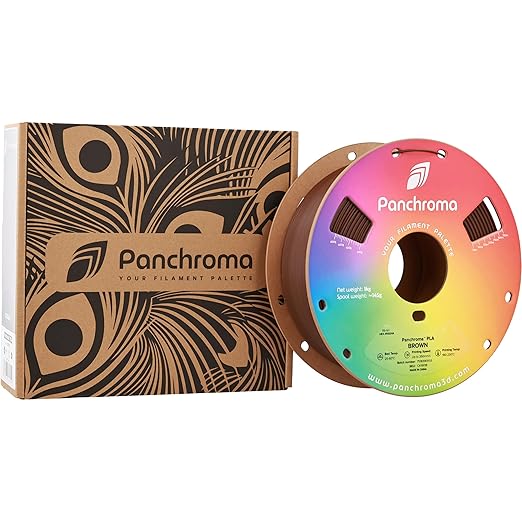 Panchroma PLA Brown 3D Printer Filament, 1.75mm, 1kg Spool, Easy to Print, High Speed Printing, Tangle Free, AMS Compatible, Perfect for Toys, Decor, Miniatures, Models & Cosplay - Image 8