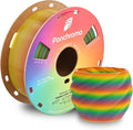 Polymaker Panchroma Gradient Translucent Rainbow PLA Filament 1.75mm, 3D Printing PLA Filament 1kg Spool (2.2lbs) - Panchroma High Translucency Multicolor 1.75mm 3D Printer PLA Filament by Polymaker