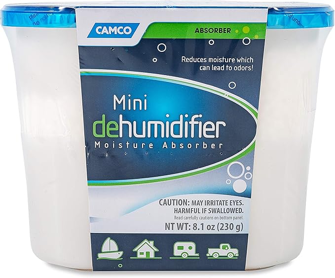 Camco Camper/RV Mini Dehumidifier - Moisture Absorber for Small Spaces - Fragrance Free (44195) - Image 2