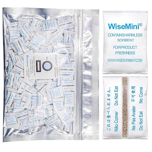 10 Gram 900 Pack Molecular Sieve Packets, Dessicant Packets, Dessicant Packs, Moisture Absorbers for Food Storage, Food Grade Desiccant Dehumidifiers by Wisesorb