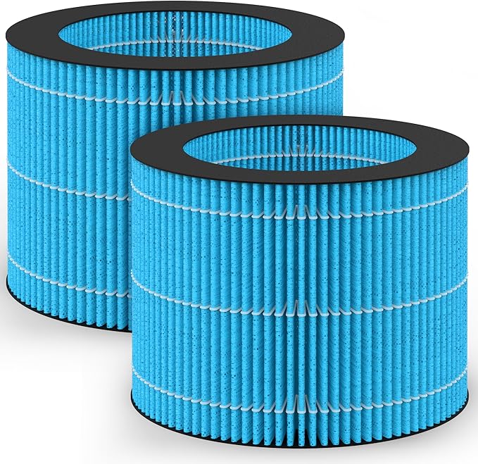 2 Pack MistAire Eva Replacement Filter Compatible with Pure Enrichment MistAire Eva - Mist-Free Evaporative Humidifier (2.8L) (Model: PEHUMEVA) by Unknown