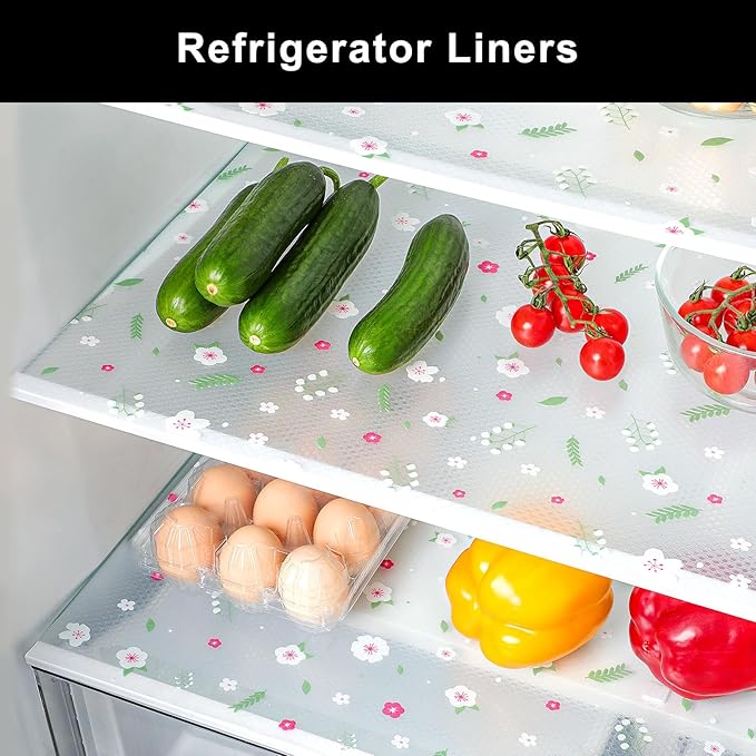 Cooyes Shelf Liner – Premium Non-Adhesive Cabinet & Drawer Liner for Kitchen – Waterproof Shelf Paper with Modern Pattern – Durable EVA Cabinet Mat – Easy to Cut （24" W x 240" L） - Image 5