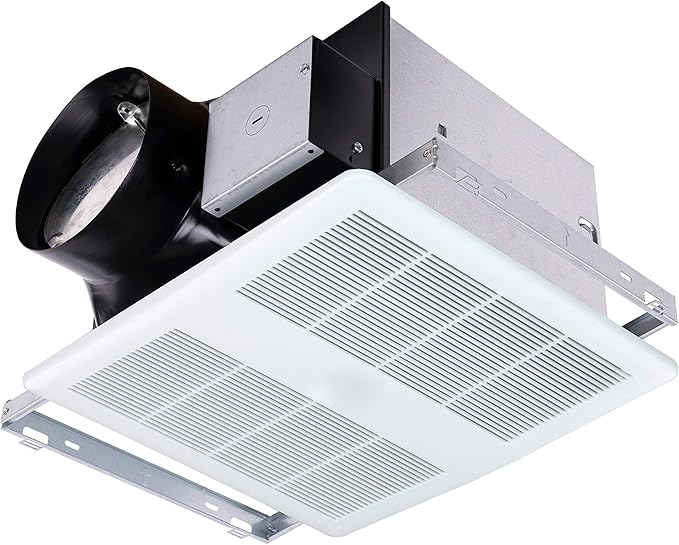 SEP150EZ | 150 CFM | 0.5 Sone Ultra Quiet | Energy Star Certified | EZ Install No Attic Access | Bathroom Exhaust Ventilation Fan by KAZEAPPLIANCE