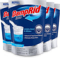 DampRid Refill Bag, 42 oz., 4-Pack - Fragrance Free Moisture Absorbers for Rooms with Excess Humidity, Long-Lasting, Inhibits Mold & Mildew by DampRid