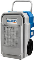 BlueDri BDX-150 175PPD Industrial Commercial LGR Dehumidifier with 25-Foot Drain Hose for Job Sites, Coverage area of 15,000 Cubic Feet, Water Damage Restoration Equipment, Blue by BlueDri