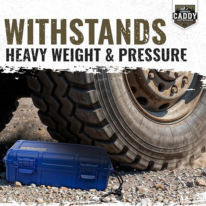Waterproof Storage Case 1.2 L Capacity – Heavy-Duty Gear Box with Foam, Carabiner & Lanyard – Crushproof, Airtight Outdoor Container for Camping, Hiking, Fishing - Image 8
