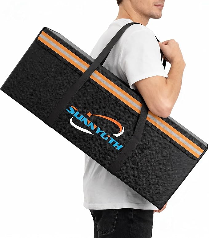 Large Fireproof Document Bags, 24x12x12" Waterproof Storage Firesafe Bag, Large Capacity Waterproof Storage Box with Reflective Strip for Valuables & Passport, Silicone Coating & Zipper Closure - Image 8