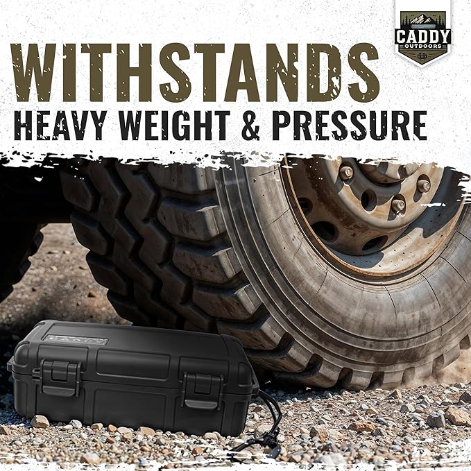 Waterproof Storage Case 1.2 L Capacity – Heavy-Duty Gear Box with Foam, Carabiner & Lanyard – Crushproof, Airtight Outdoor Container for Camping, Hiking, Fishing - Image 9