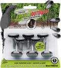 Slipstick Gorilla Outdoor Adjustable Furniture Levelers (8 Pack) Weatherproof Screw in Leg Glides for Chairs, Tables, and Outdoor Furniture Feet, 1-1/8 Inch Slider Glide, M8 Thread by Slipstick