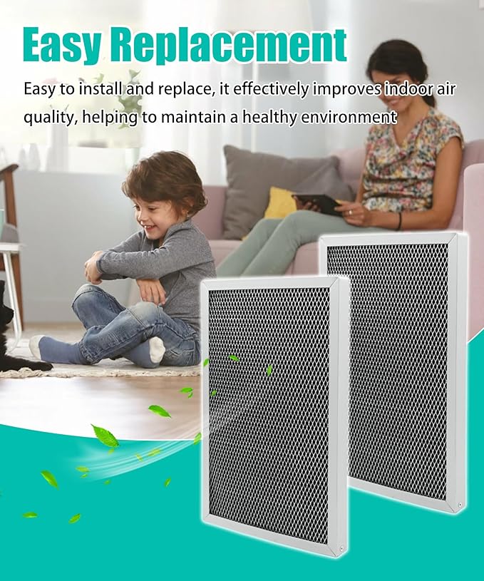 2 Packs Dehumidifier Replacement Filter MERV 8 Washable Compatible with AprilAire Whole-House Dehumidifiers 1820 1820Z E070 E070KZ E070KZM E070N E070T E070Z,Replace 5695 - Image 6