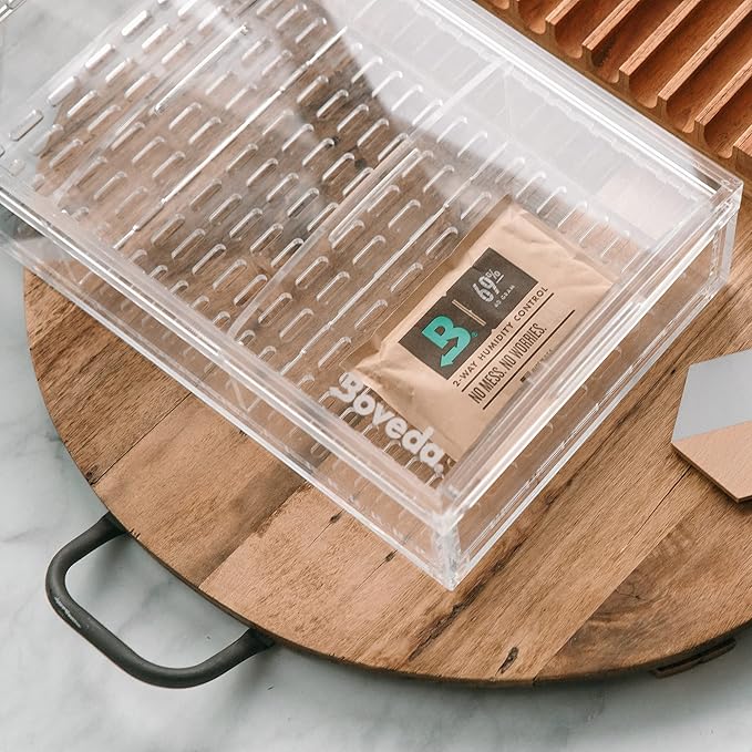 Boveda 69% Two-Way Humidity Control Packs For Plastic, Wood Humidifier Boxes & Resealable bags – Size 60 – 12 Pack – Moisture Absorbers – Humidifier Packs – Individually Wrapped Hydration Packets - Image 2