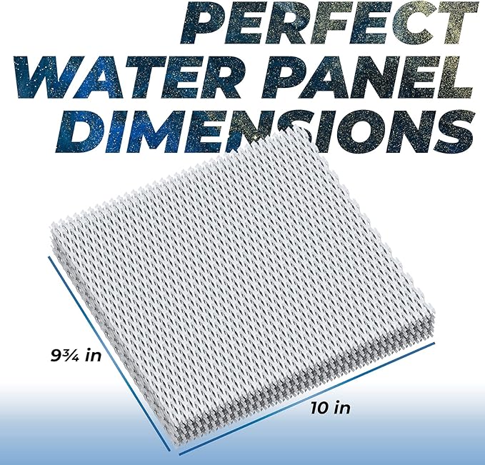 Pokin 10 Replacement Water Panel Filter for Aprilaire Whole House Humidifier Pad Filters Models 110, 220, 500, 500A, 500M, 550, 550A, 558 Humidifier Replacement Wicks Filter,Furnace Humidifier Filter - Image 5