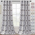 H.VERSAILTEX Blackout Curtains 108 inch Length 2 Panels Set Thermal Curtains & Drapes Window Treatment Noise Reducing Geometric Modern Grommet Living Room Curtains for Bedroom - Brown and Gray by HVERSAILTEX