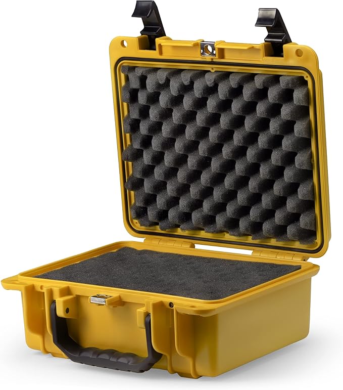 Seahorse 300 Heavy Duty Protective Dry Box Case with Accuform Foam - TSA Approved/Mil Spec / IP67 Waterproof/Airtight/USA Made for First Aid Kits, Emergency Box, Camera by SeahorseCases