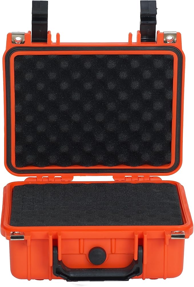 MEIJIA Portable All Weather IP67 Waterproof Protective Case,Hard Camera Case,Dry Case with Customizable Foam,Fit Use Of Drones,Camera,Equipments,10.62 x9.68x4.87inches - Image 7