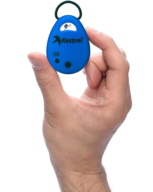 Kestrel Drop D3 Wireless Temperature, Humidity and Pressure Data Logger, Blue - Image 4