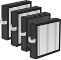 [UPGRADE] DH02 H13 HEPA Filter Compatible with Tenergy Dehumidifier Air Purifier Sorbi DH02 1000ML and Afloia Air Purifier Filter Replacement AQ8 Q8, Honati and Hysure Q7 with Activated Carbon, 4-Pack by DAJDAH