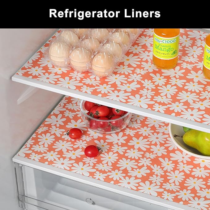 Cooyes Shelf Liner – Premium Non-Adhesive Cabinet & Drawer Liner for Kitchen – Waterproof Shelf Paper with Modern Pattern – Durable EVA Cabinet Mat – Easy to Cut （12" W x 120" L） - Image 9
