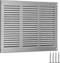 10x6 Vent Cover (Duct Opening) - HVAC Return Air Grille for Wall and Ceiling - Stainless Steel AC Vent Cover with Mesh - Rectangular Ventilation Register - Overall Size: 11.81" W x 7.87" H by TURvent