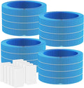4 Pack Humidifier H35i Wick Filter Replacement Compatible with Blueair Premium Smart Humidifier 3.5L for Large Room Soothing Water Vapors Through Particle & Mineral Collect,10 Pack Sponge Filters by Cabiclean