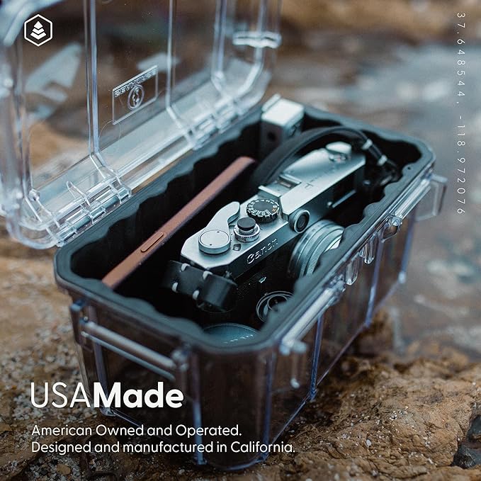 Evergreen 58 Waterproof Dry Box Protective Case - Travel Safe/Mil Spec/USA Made - for Cameras, Lenses, Phones, Pistols, First Aid, Boating, Water Sports, Tacklebox, Ammo Can, Deck Boxes - Image 3